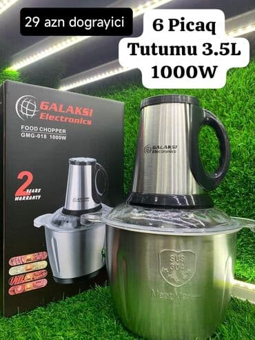 Mətbəx kombaynları və doğrayıcıları: Mətbəx kombaynı Yeni, Ödənişli çatdırılma, Rayonlara çatdırılma, Ünvandan götürmə — 11