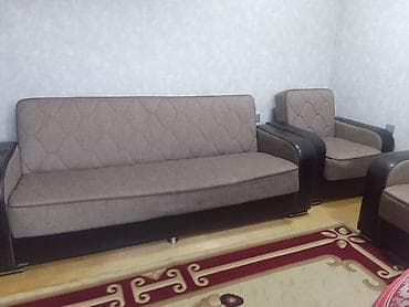Iwlenmiw divan ve kreslo orta veziyyetde.bazalidi acilandi her 3u — 1