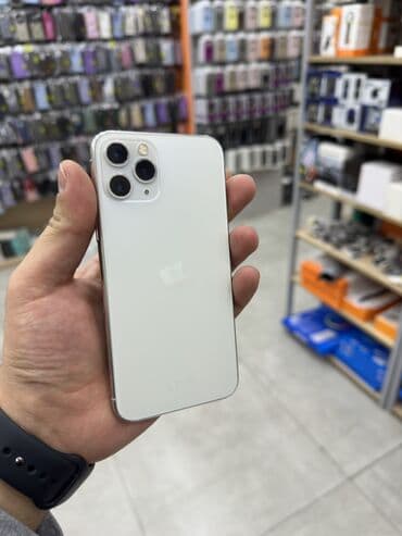 Apple iPhone: IPhone 11 Pro, 64 GB, Matte Silver, Face ID — 2