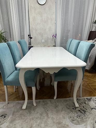 Qonaq otağı üçün, İşlənmiş, 6 stul