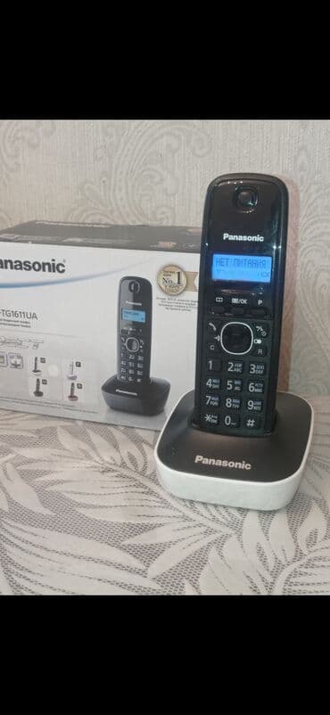 телефоны в бишкеке бу: Стационарный телефон Panasonic, Беспроводной, Б/у, Самовывоз — 2