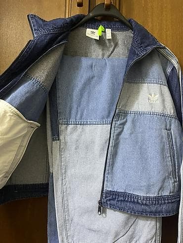 acki sekilleri: Adidas Originals x KSENIASCHNAIDER denim dəst - Model: Adidas — 2