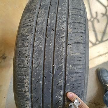 r13 disklər: İşlənmiş Şin Kumho 235 / 55 / R 17 — 1