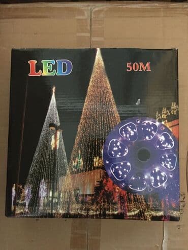 yolka qiyməti: Led işıqlar
50 metr uzunluq
Renglidir — 1
