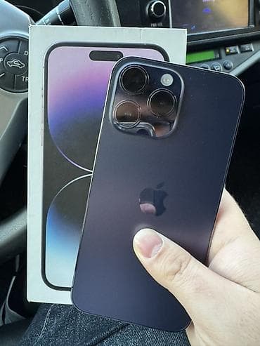 iphone 16e qiymət: IPhone 14 Pro Max, 128 GB, Deep Purple, Face ID — 1