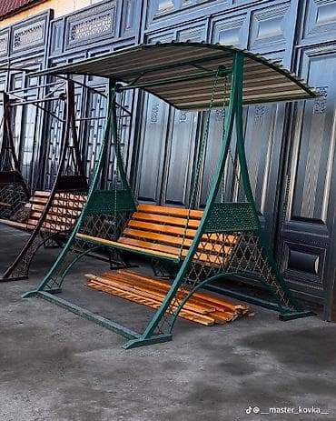 qamak yellencek: Divan-yelləncək, Zontikli, Metal — 5
