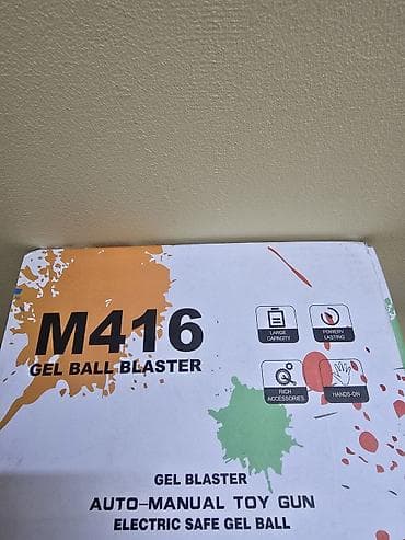 TISSEN M416 Gel Ball Blaster oyuncaq silah - Növ: Gel Ball Blaster — 2