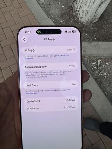 6 s plus: IPhone 17 Pro Max, 256 GB, Narıncı, Face ID — 2
