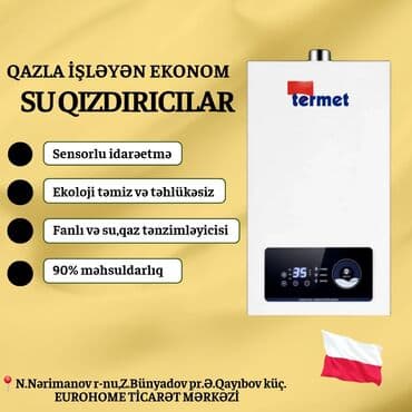 стабилизатор напряжения: Qazla işləyən ekonom su qızdırıcıları – Termet və DemirDöküm — 1