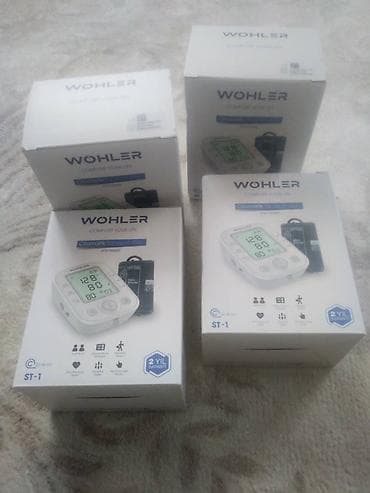 Çatdırılma! Elektron tonometr.Təzyiq ölçən.Wohler--tam avtomatik