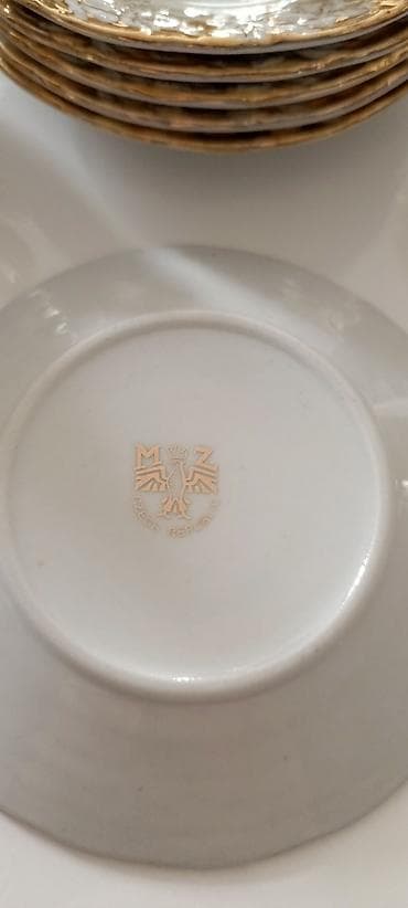 ps servis: Çay dəsti, rəng - Ağ, Farfor, 6 nəfərlik — 8