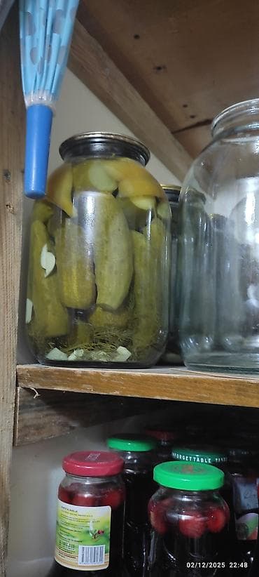 şuşə banka: Məhsul: Ev üsulu hazırlanan müxtəlif turşular və konservlər Tərkib və — 2