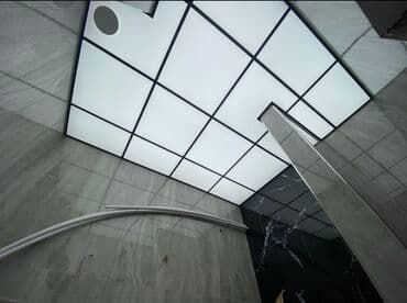 taxta tavan qiymeti: Подвесной потолок, Стекло, Влагостойкая, Бесплатная доставка, Бесплатная установка, C гарантией — 3