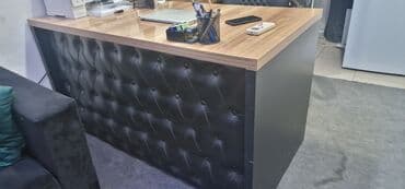 ofis masası 2. el: İşlənmiş, Müdir üçün, Kvadrat masa — 2