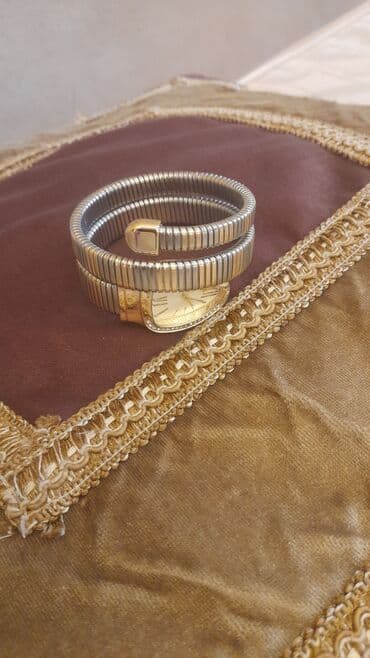 Qadın qol saatı – spiral (tubogas) tipli ikiqat bürünən qolbaq