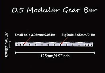 qapi ve pencere: Plastik dişli çarx və reyk dəsti Məhsul təsviri: - Material: möhkəm — 5