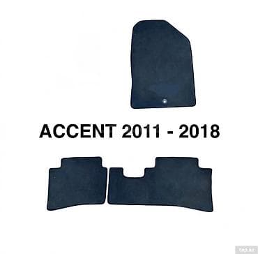 Accent ayaqaltıları ancaq arxalar və ön sərnişin var Kavralit