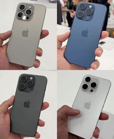 iphone 12 pro qiyməti: IPhone 15 Pro Max, 256 GB, Gümüşü, Zəmanət, Face ID — 1