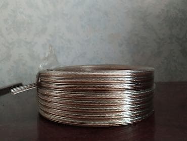 Məhsul: Akustik kabel (dinamik/kolonka üçün) Təsvir: - Şəffaf