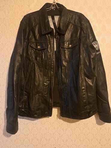 dəri kutka: Dəri vintage kurtka — 2