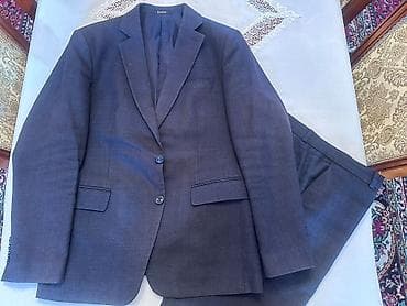 Kişi kostyumu – klassik iki hissəli dəst - Rəng: tünd boz (antrasit)