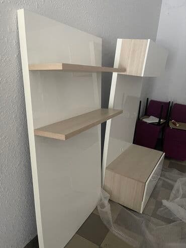 аренда помещения под салон красоты: Новый, Прямой ТВ стенд, С полками, Деревянный, Турция — 6