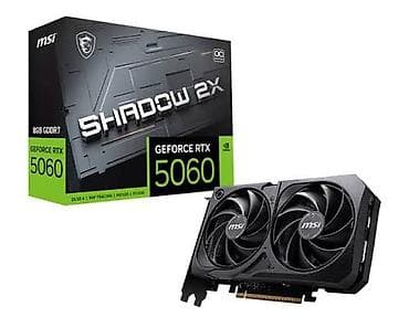hdm: Videokart MSI GeForce RTX 5060, 8 GB, Yeni — 1
