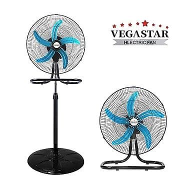 ventil: Sərinkeş Vegastar 200W 50sm 3sürətli 5 pərli dəmir . ❄️ Sərinlik artıq — 1