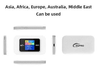 wifi modem adapter: 4G LTE MiFi Cib Wi‑Fi Routeri - Dünya üzrə işləmə: Asiya, Afrika — 2