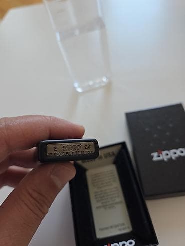 smart saat sim kart: Orginal zippo black mat slim madelidi cizig eziy yoxdu usdunde — 5