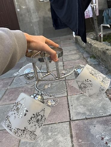 çilcıraq: Çılçıraq, 3 lampa, Metal — 2