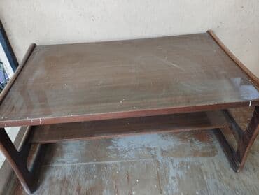 Jurnal masası, Açılmayan, Taxta, Dördbucaq masa