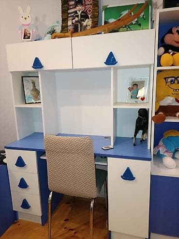 usaq dolabi: Oğlan üçün, 2 təknəfərlik çarpayı — 4