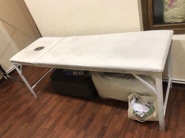 kosa kecəl: Masaj/Pilates üçün masa və qara örtük - Ölçü: təxmini tam ölçülü — 4