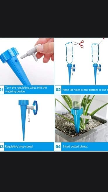 damcı sulama: Dibçək sulamaq damcı sulama damcısını tənzimləmək olur quraşdırılması — 2