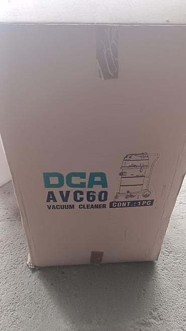 DCA AVC60 sənaye tipli tozsoran Xüsusiyyətlər: - Model: DCA AVC60 — 4