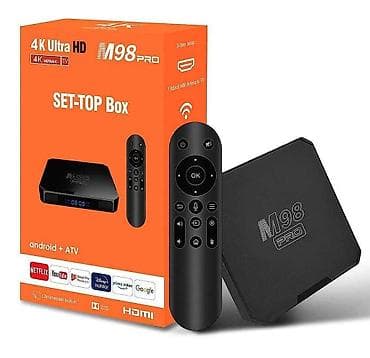 android telefonlar: Yeni Smart TV boks 4 GB / 64 GB, Android, Ünvandan götürmə, Pulsuz çatdırılma, Ödənişli çatdırılma — 1