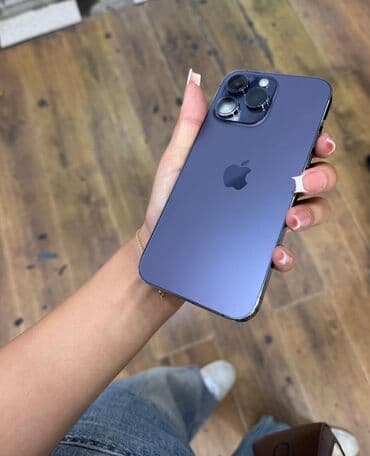 Apple iPhone: IPhone 14 Pro Max, 128 GB, Deep Purple