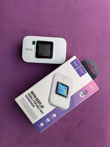 cib modemi: Cib modemi "Hoco". 4G Mobil Portativ Wi‑Fi (ekranlı). Bakı — 1