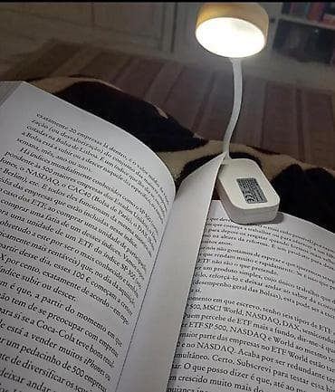 3d defter: BOOKCLIP NIGHT LIGHT – kitab üçün klipsli LED işıq - Kompakt və — 3