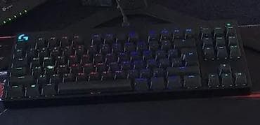 Monitorlar: Logitech G PRO mexaniki klaviatura 100azn az işlənib təzəsi 230 azndi — 1