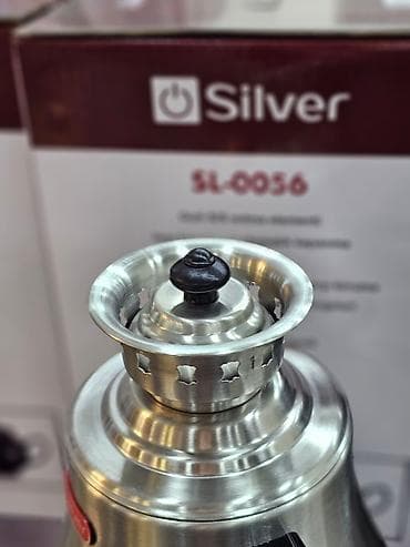 samovar cay: Elektrikli samovar silver model: sl-0056 elektri̇k semaver 5l — 10