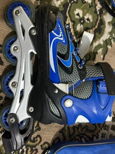 детские ролики 31 34 размера: “XQSH” Çöldə 1 dəfə sürüldü sonra sürülmüyüb. Üstündə şurupların açmaq — 3