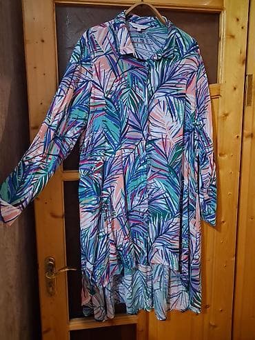 ayaqq: Brend: Apricot Model: Uzun, asimmetrik kəsimli köynək–don - Naxış — 1