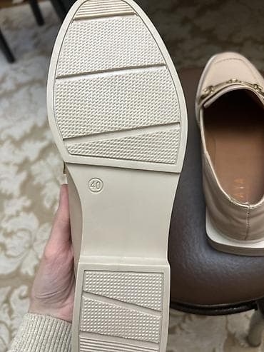 sve od koze: Ölçü: 40, rəng - Bej, Yeni — 2