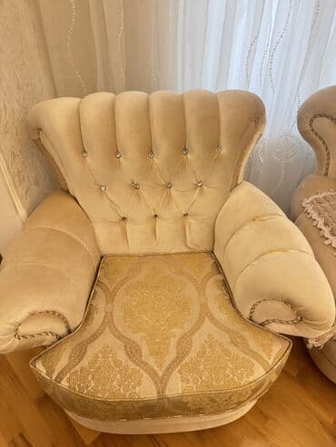 kunc divan uzlukleri: Угловой диван, Б/у, Раскладной, Без подьемного механизма, Велюровая ткань, Платная доставка — 3