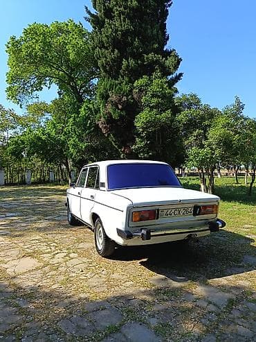 ikinci el traktorlar: VAZ 2106, ağ rəng, sedan gövdə tipli klassik model. Xarici: - Ağ — 3