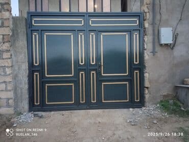 işlənmiş dəmir qapilar: Salam aleykum her gure qapilarin resotkalarin pirillalarin munasib — 11