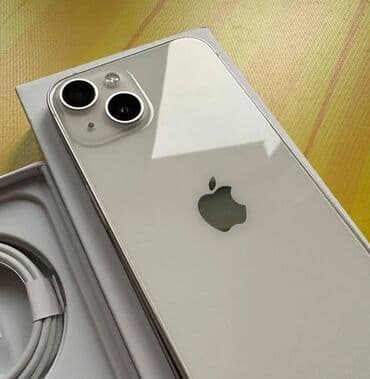 iphone 13 qiymeti 256gb: IPhone 13, Ağ — 1