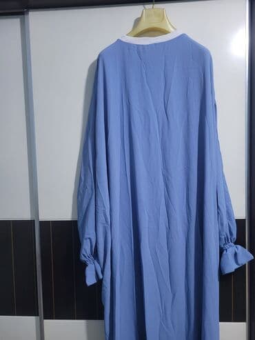 узбекское платье со штанами: Повседневное платье, Макси, One size — 5